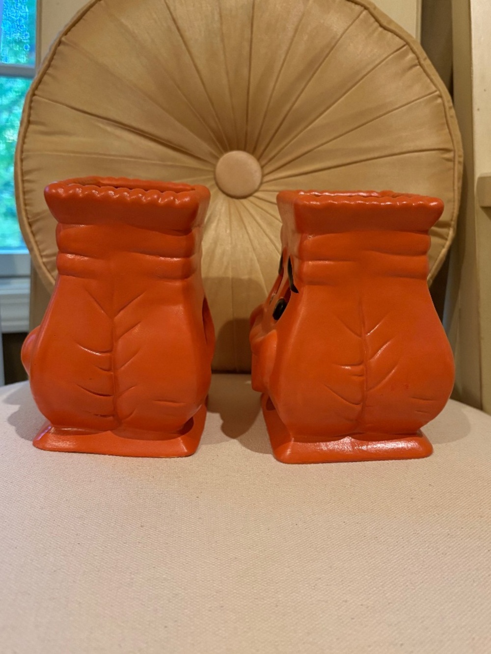 Vintage Jack-O-Lights Halloween Candle Holders by House of Lloyd - Picture 3 of 9